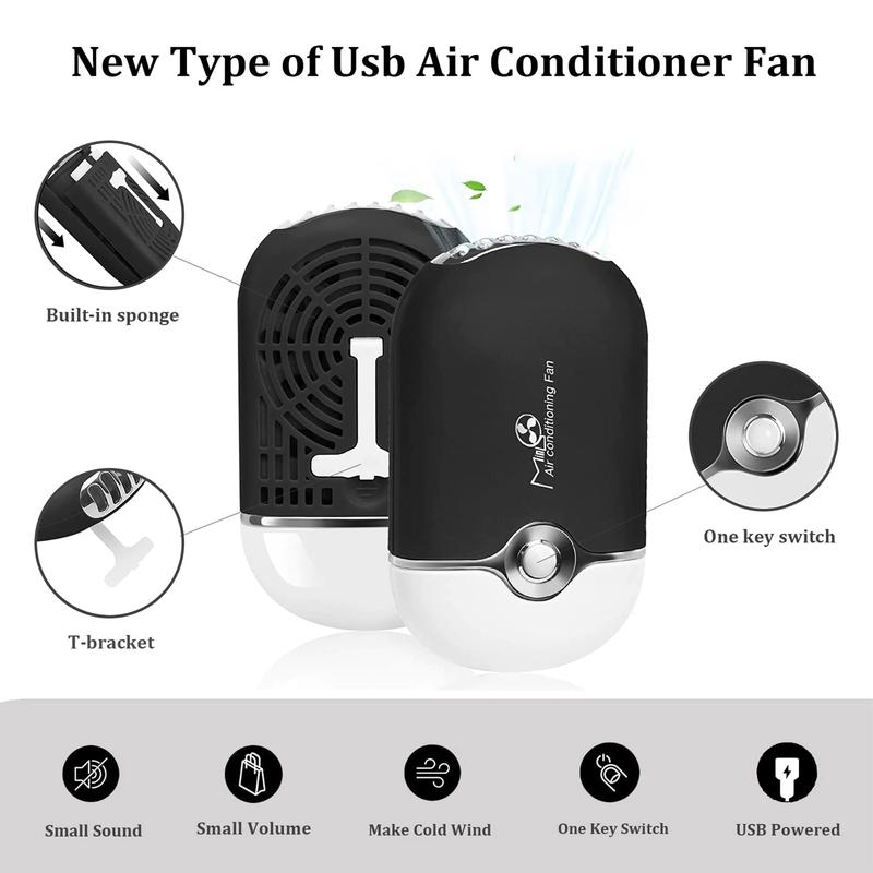 Eyelash Fan Hair Dryer for Eyelash Extensions, Rechargeable Handheld Mini Fan Eyelash Hair Dryer with Built-in Sponge, Perfect for Eyelash Extension Application