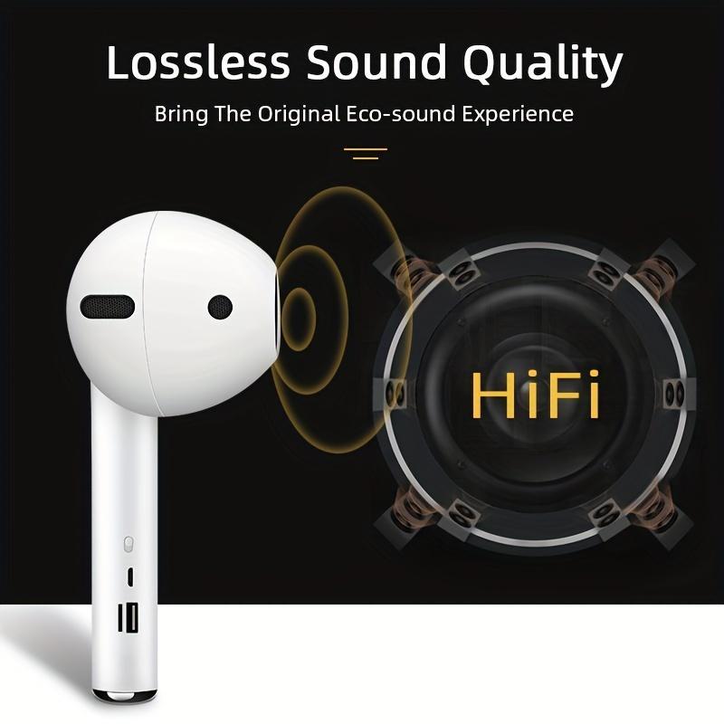 Giant AirPods Speakers: High-Quality Bluetooth Audio for Music Lovers, Delivering Exceptional Sound and Comfortable Wear, Perfect for Home, Outdoor, and Sports Use, Providing a Full-Spectrum Listening Experience