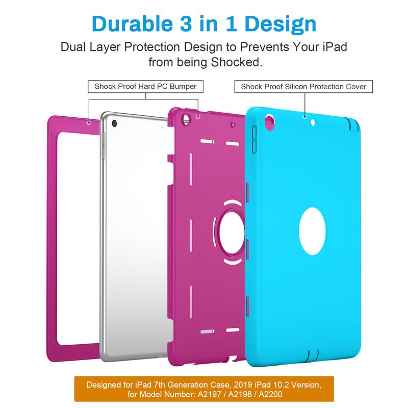 iPad 10.2 Case Fits iPad 7th 8th 9th 2020 2021 2022 10.2