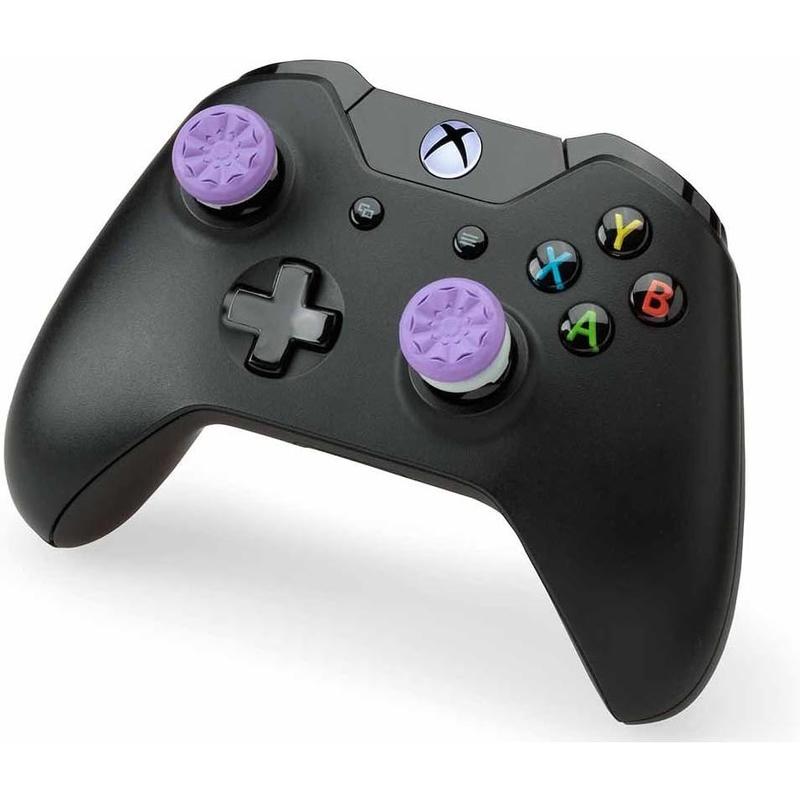 Freek FPS Freek Galaxy Purple for Xbox One and Xbox Series X Controller | 2 Performance Thumbsticks | 1 High-Rise, 1 Mid-Rise | Purple-accessories Rubber Material