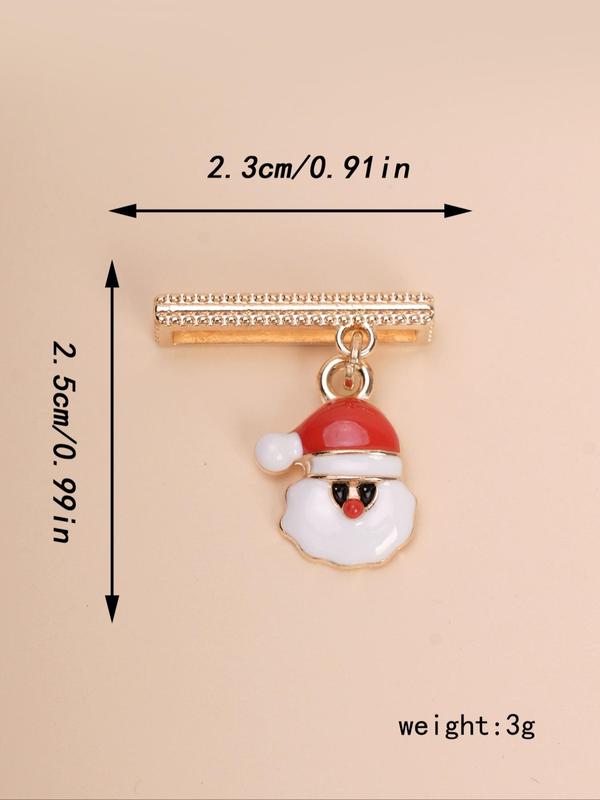 Cute Santa Claus Design Watch Band Decoration for Apple Watch Ultra Band 8 7 6 3 Se, Fashionable Watch Band Accessories for 20 22mm Watch Strap, Exquisite Watch Band Decoration for Birthday Gift