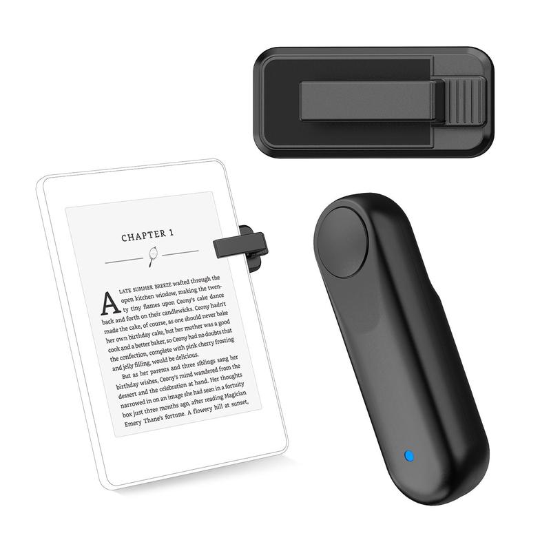 Remote Control Page Turner, RF Remote Control Page Turner for Kindle Paperwhite Oasis Scribe Kobo, Camera Video Record & Shutter Selfie