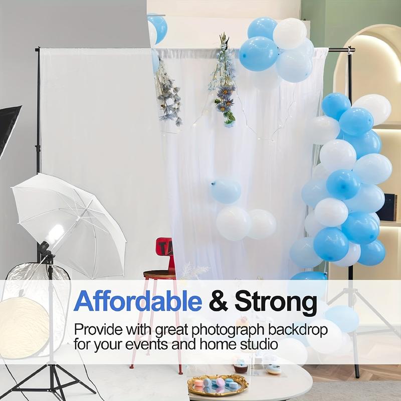 Backdrop Stand 10x7ft(WxH) Photo Studio Adjustable Background Stand Support Kit