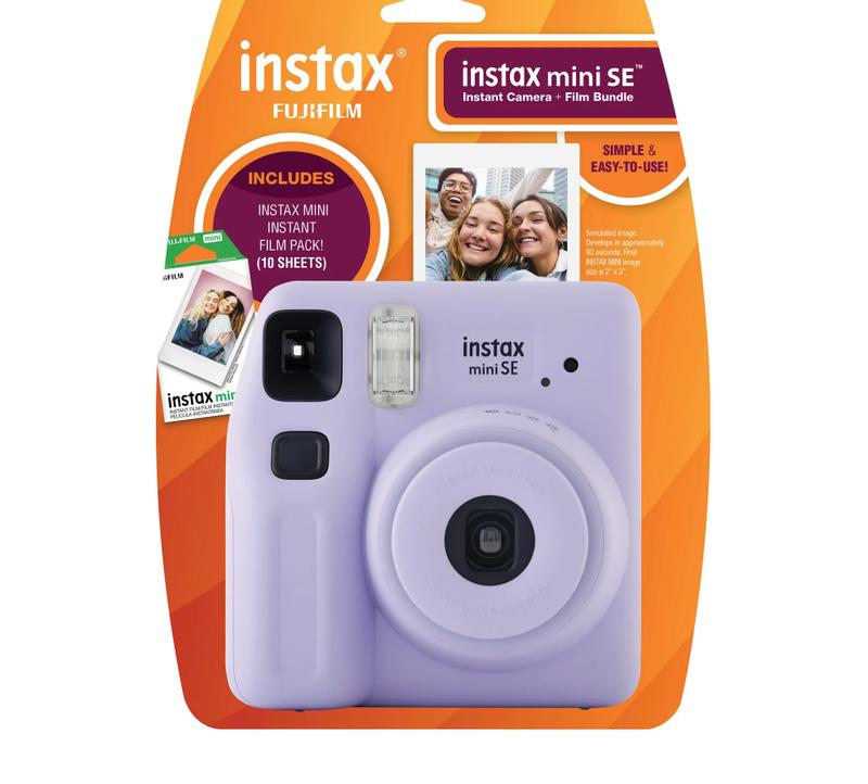 Fujifilm instax Mini SE Instant Camera with Bonus 10 pack Mini Film