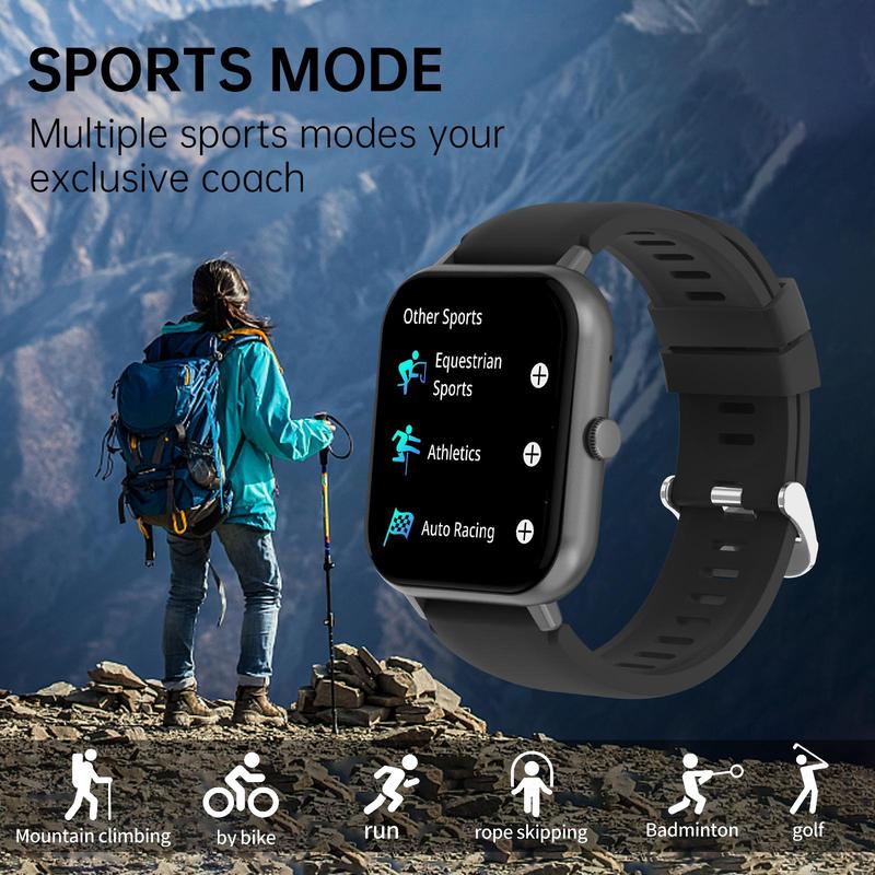 Multifunctional Smart Watch, Fashionable Android Watch, Touch Screen Digital Watch, Fitness Watch, Electronic Watch, Waterproof Wireless Calling Sports Watch for Women & Men