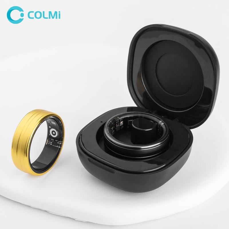 ColMi R06 Smart Ring, Rechargeable Waterproof Fitness Tracker, Health Monitoring Smart Ring, Gift for Couple, Wearable Accessories