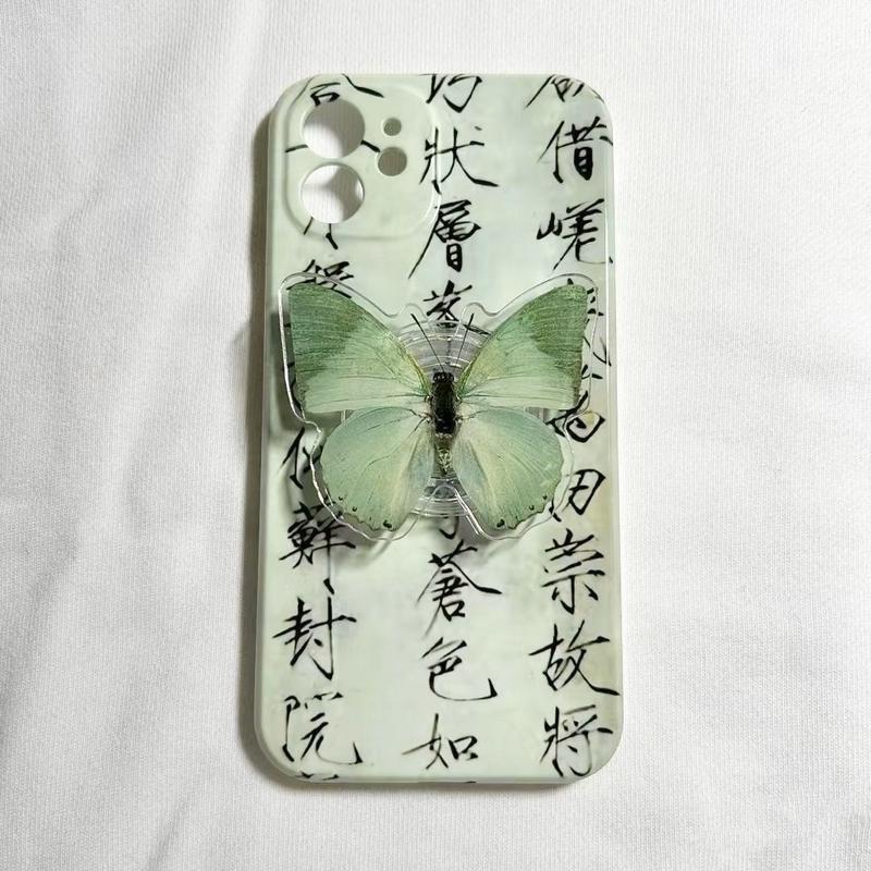 Cute Butterfly Design Phone Grip, Cell Phone Holder, Phone Accessories