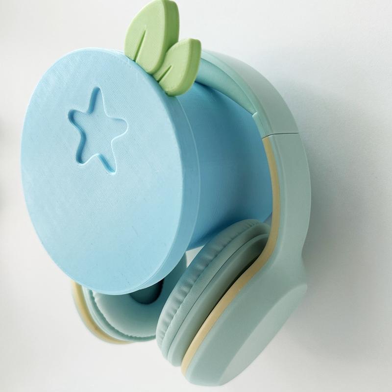 Strawberry Blueberry Bunny Headphone Holder