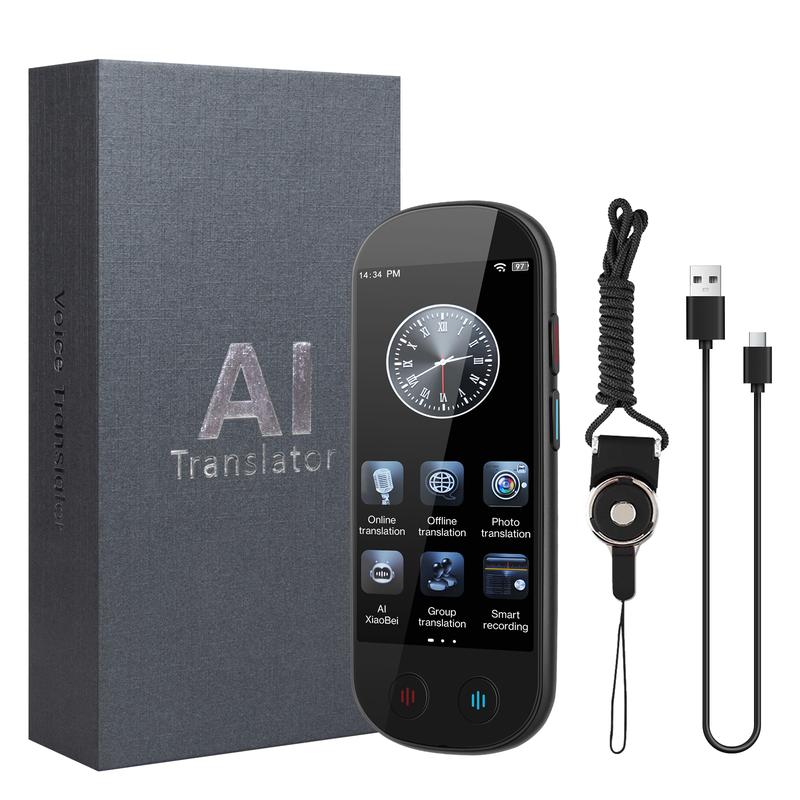 AI Pocket Tool, Language Translator with 5