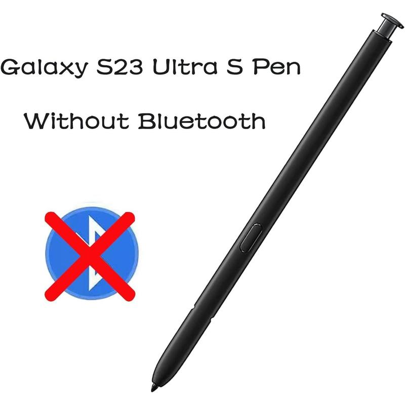 S23 Ultra Stylus Pen Replacement for Samsung Galaxy S23 Ultra S23 Ultra 5G Galaxy S23 Ultra S Pen WithoutBluetooth+ Pin(Phantom Black)