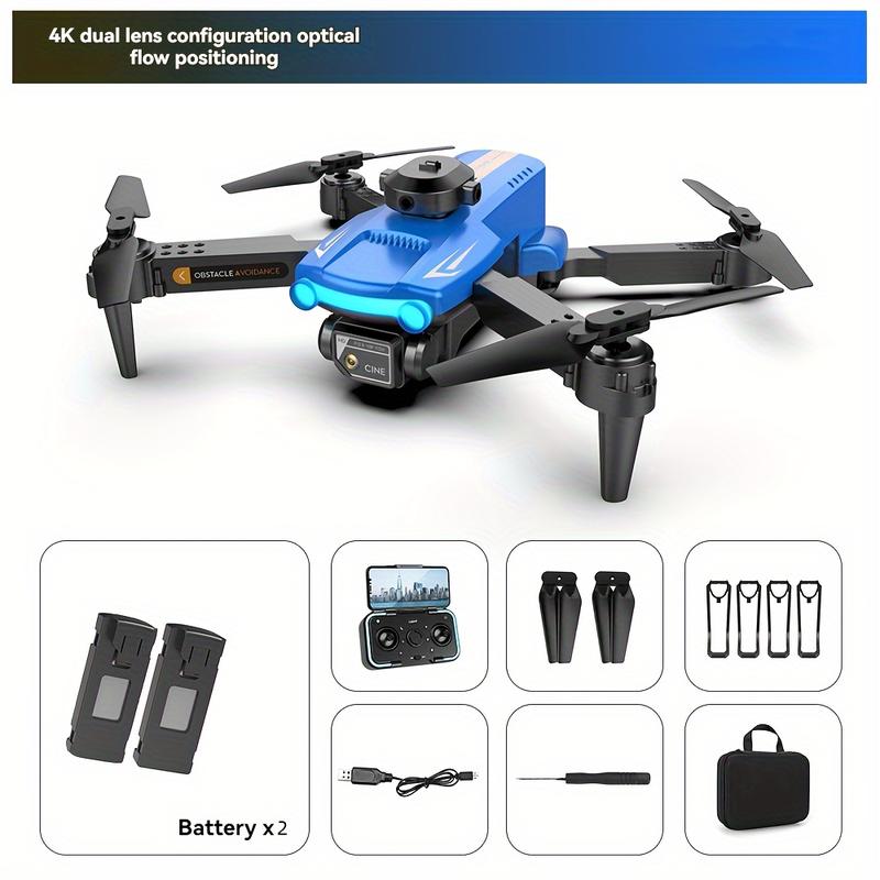 folding drone XT2 , dual lens high-definition aerial photography aircraft, optical flow positioning, toy remote-controlled aircraft