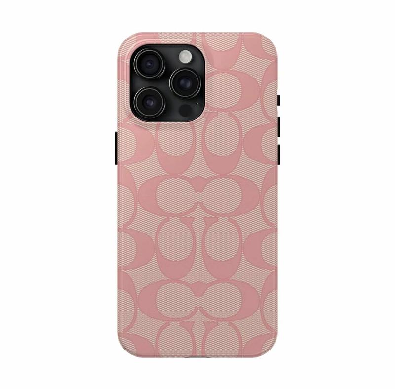 Luxury Cheries Phone Cases, Bow Coquette Cover Compatible With iPhone 8, X, Xs, Xr, 11, 12, 13, 14, 15 Pro, Mini, Plus, Pro Max, Pink Cases