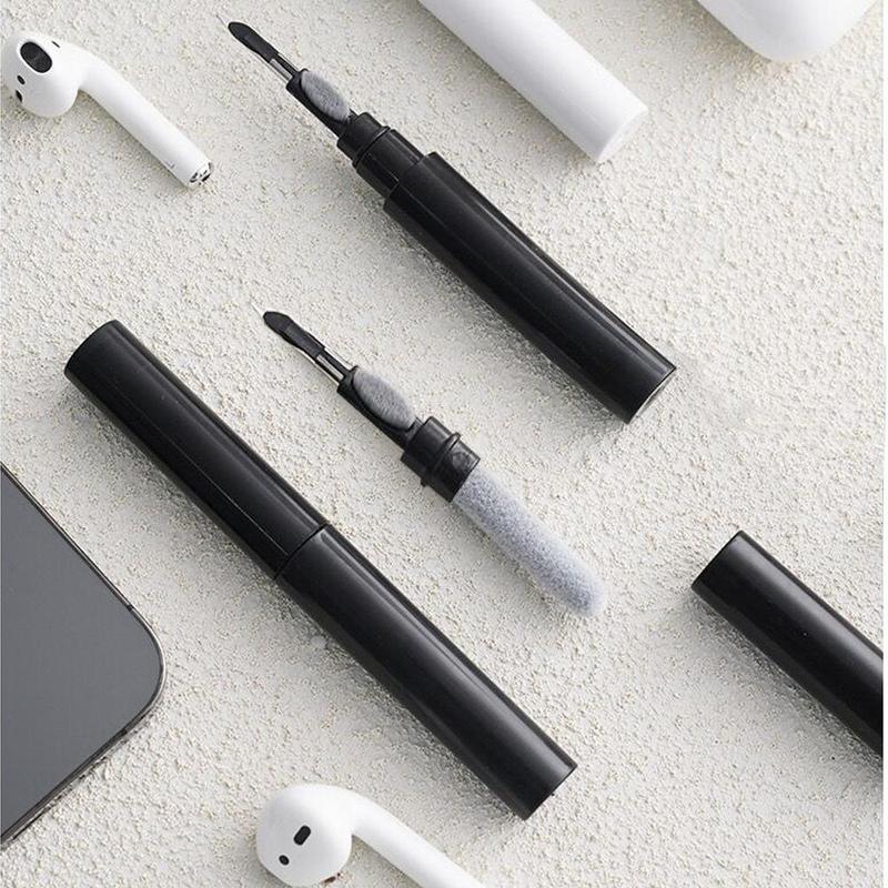 Multifunctional Earphone Smartphone Cleaning Tool, Portable Gaming Headset Cleaning Pen, Earphone Cleaning Brush for Bluetooth-compatible Earbuds Wireless Headphones Earphone AirPod Phone