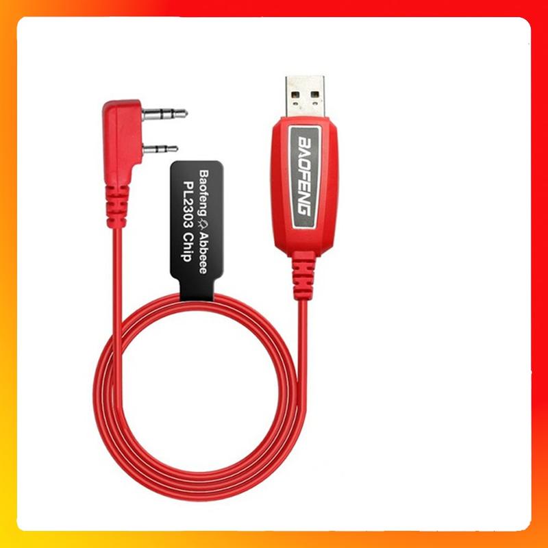 Baofeng USB Programming Cable PL2303 Support Chirp for ham Portable Two Way Radios UV-5R BF-F8HP 5RM 5RH UV-22 UV-21R  K5PLUS AR-152 UV-17R BF-888S