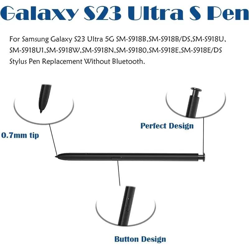 For Samsung Galaxy S23 Ultra Stylus Pen S Pen Replacement Mobile Phone Pencil Touch Screen Pencil SM-S9180 Capacitance Pen